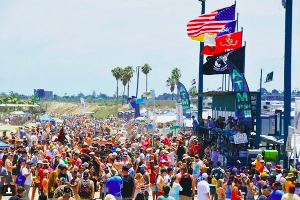 Beautiful sunny day in San Diego with clear blue skies and perfect weather for outdoor activities