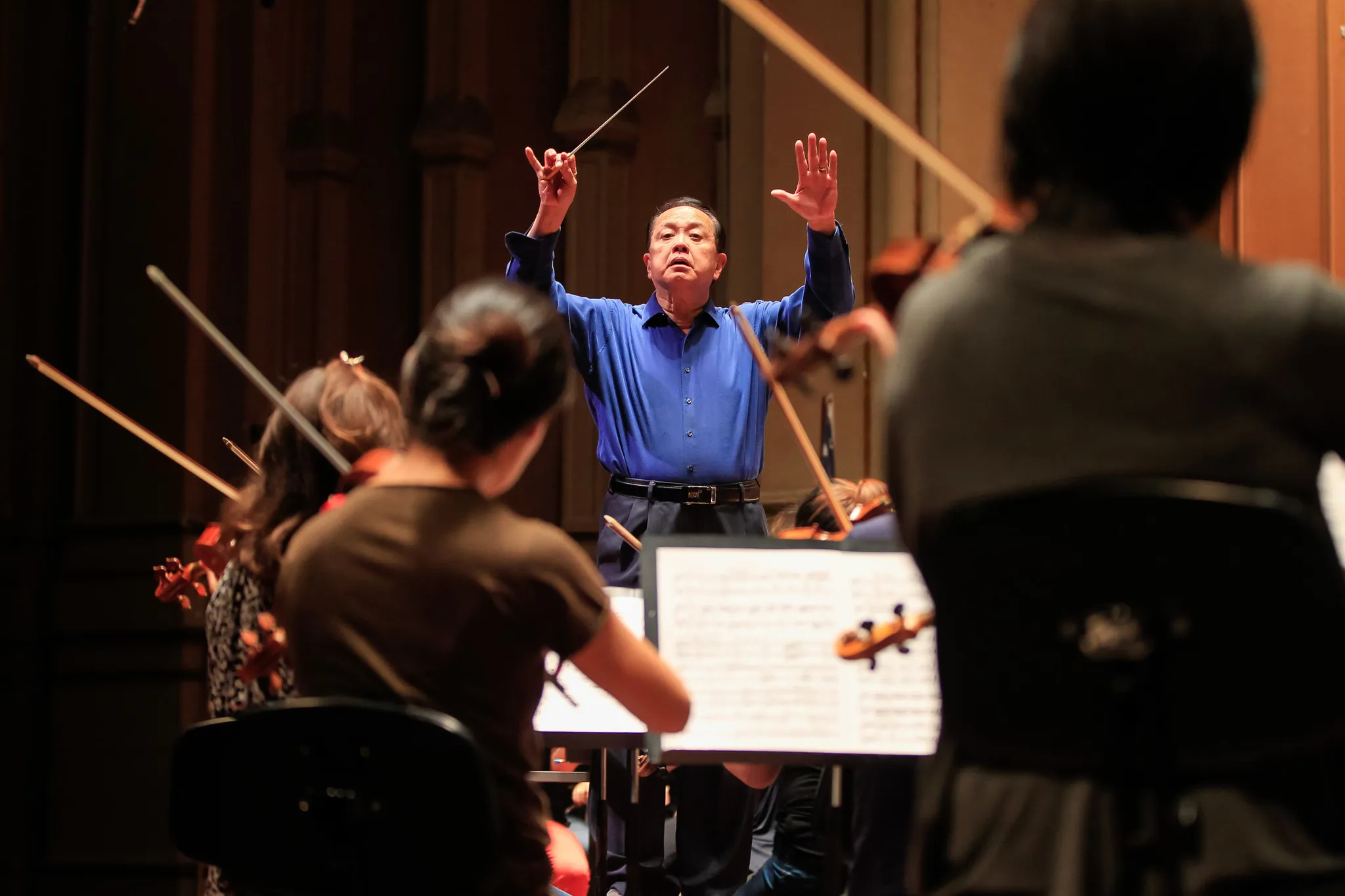 San Diego Symphony Conductor Jahja Ling, one of our prestigious happy clients